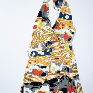 Nine West Knit Halter Wrap Dress 2P